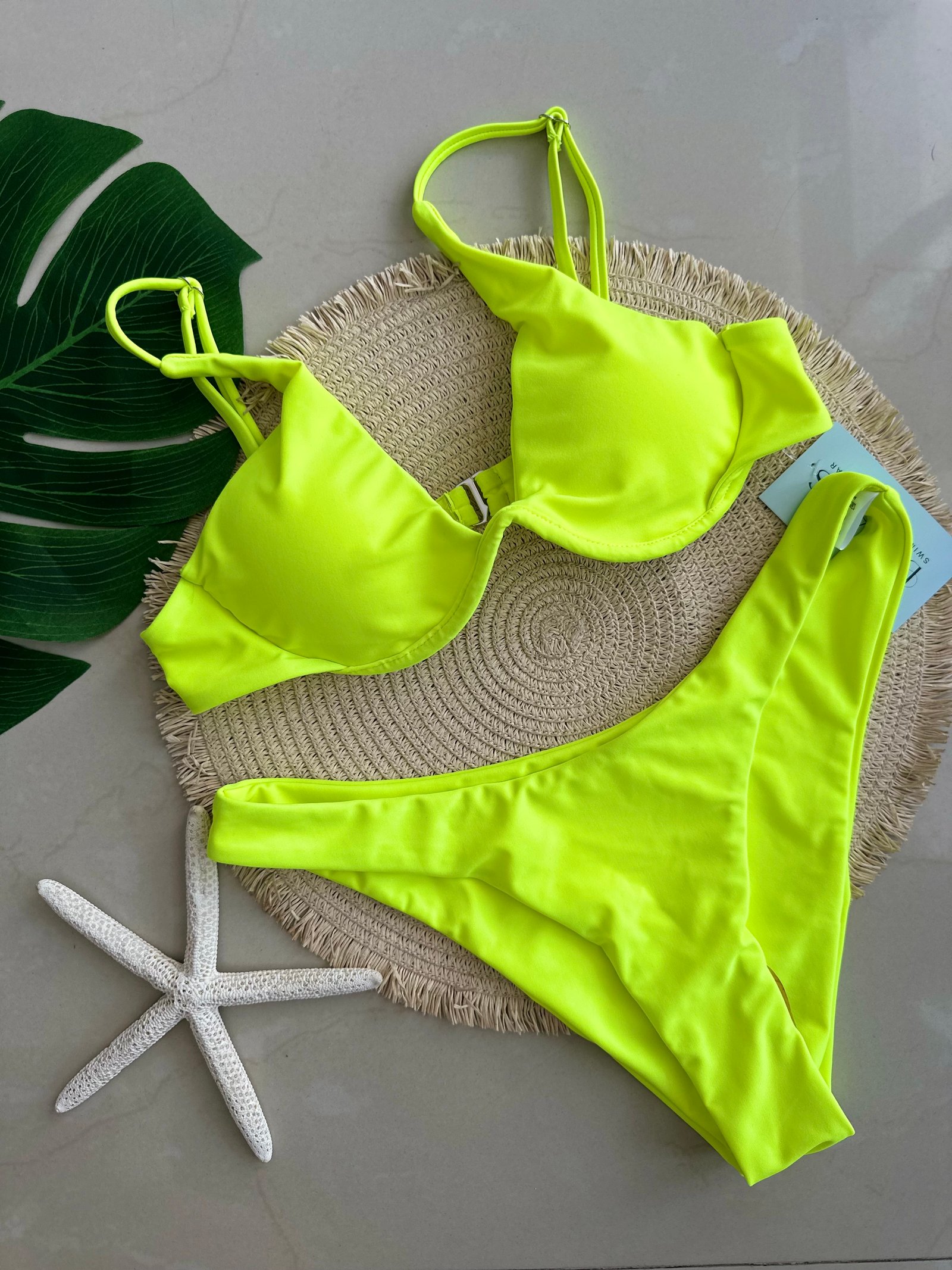 Bikini Varilla Fluorescente - Amarillo